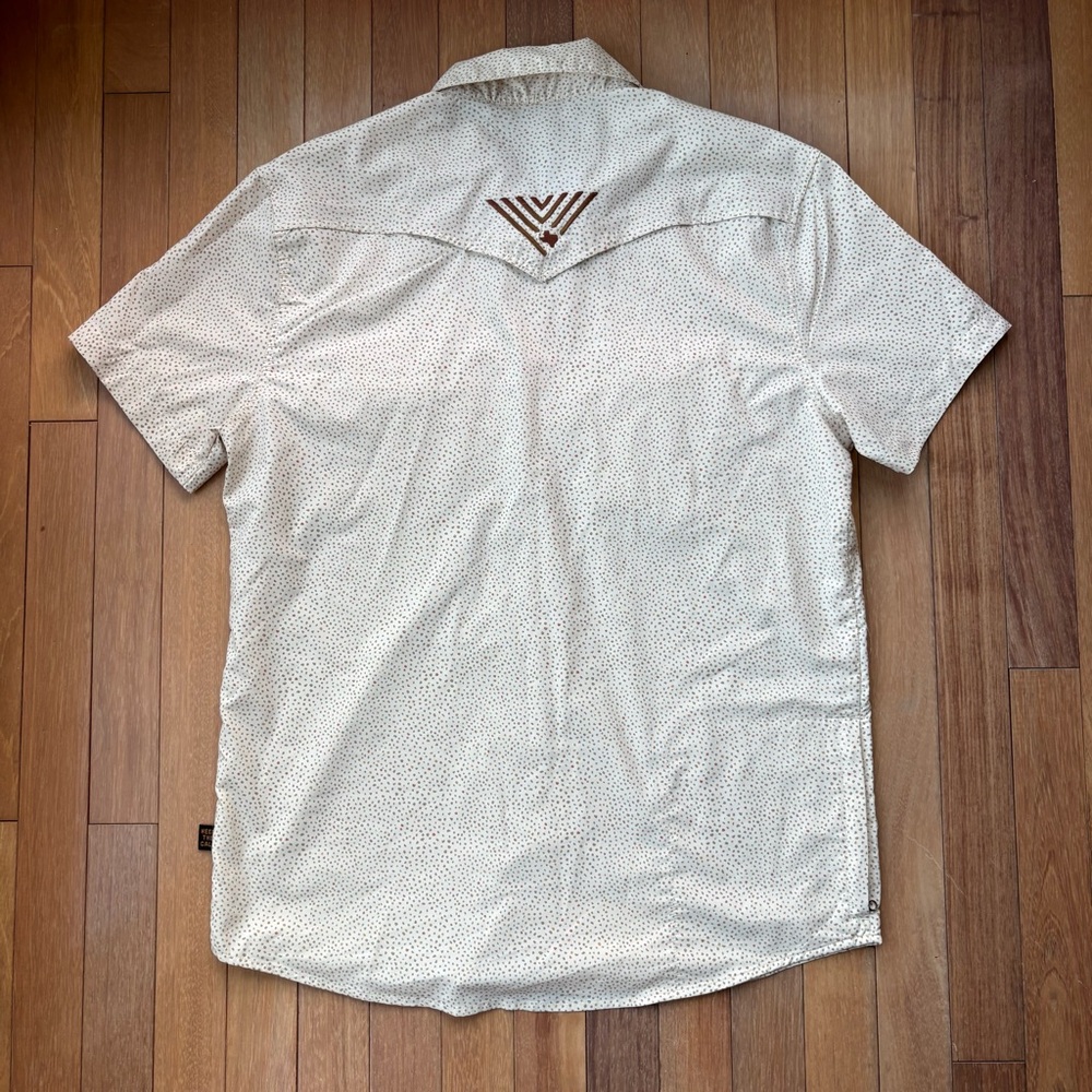Howler Brothers Cream Button Down Shirt - Picture 3 of 6